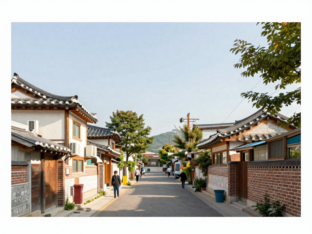 도시재생 관련 개념을 보여 주는 자체 제작 예시 이미지 1