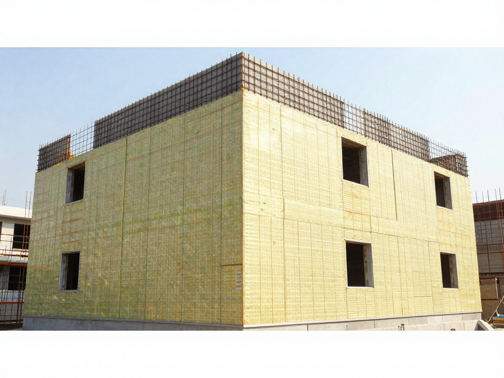 드라이비트 (외단열 미장 마감, EIFS) 관련 개념을 보여 주는 자체 제작 예시 이미지 2